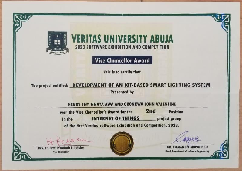 VC Award IoT
