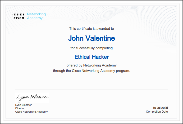 Cisco Certified Ethical Hacker