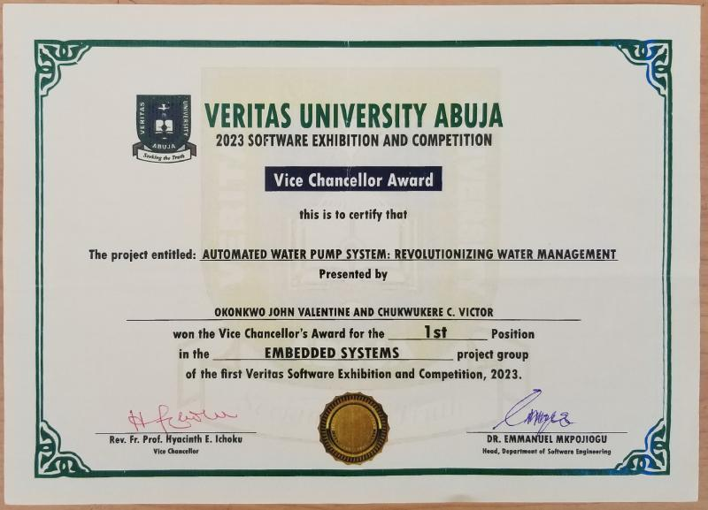 Embedded Systems Award